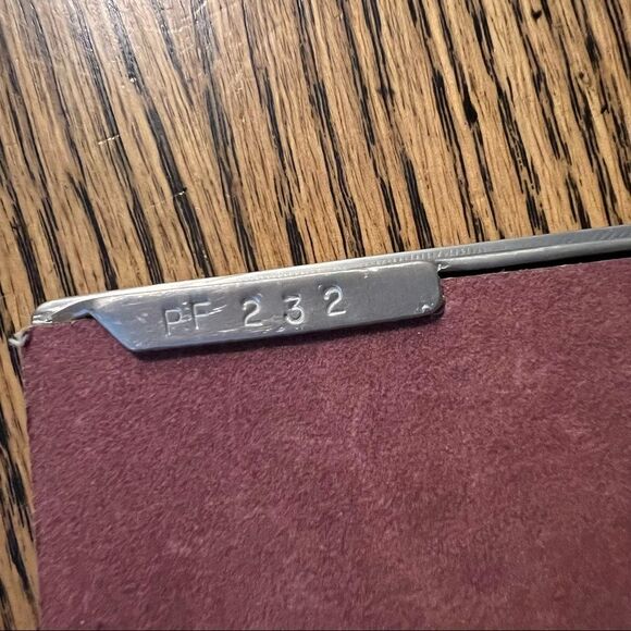 Vintage Pewter June Wedding Picture Frame 5X7 PF-232s - Picture 7 of 7